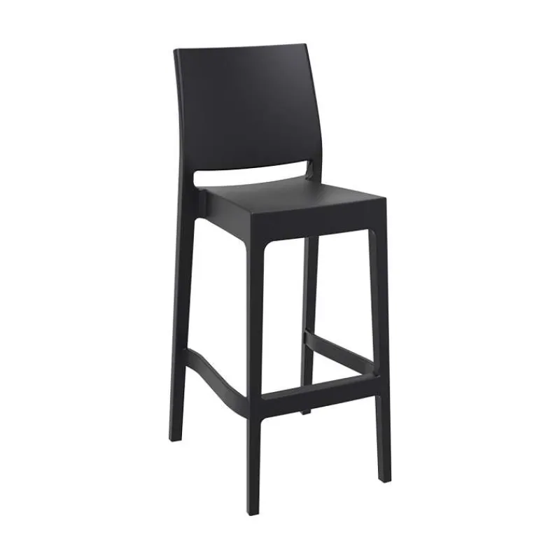 Maya Tabouret de bar empilable en polypropylène* Tabouret De Bar (assise +/- 80 Cm)