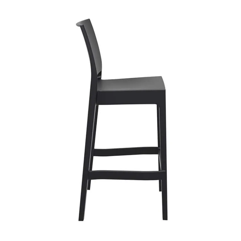 Maya Tabouret de bar empilable en polypropylène* Tabouret De Bar (assise +/- 80 Cm)