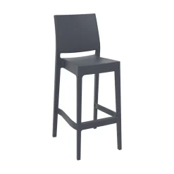 Maya Tabouret de bar empilable en polypropylène* Tabouret De Bar (assise +/- 80 Cm)