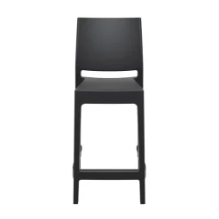 Maya Tabouret snack moderne empilable en polypropylène* Tabouret Snack (assise +/- 65 Cm)|Tabouret De Bar (assise +/- 80 Cm)