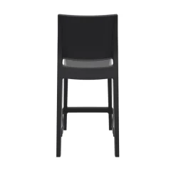 Maya Tabouret snack moderne empilable en polypropylène* Tabouret Snack (assise +/- 65 Cm)|Tabouret De Bar (assise +/- 80 Cm)