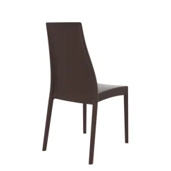Miranda Chaise empilable en polypropylène* Chaise De Cuisine|Chaise De Salle à Manger