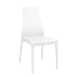 Miranda Chaise empilable en polypropylène* Chaise De Cuisine|Chaise De Salle à Manger