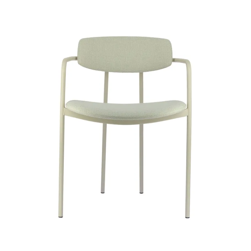 Perfecta Mirror Chaise moderne en tissu avec accoudoirs et pieds en métal* Chaise De Salle à Manger|Chaise Salon