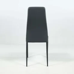 Europea Mirta Chaise de salle à manger italienne en synthétique et métal* Chaise De Cuisine|Chaise De Salle à Manger