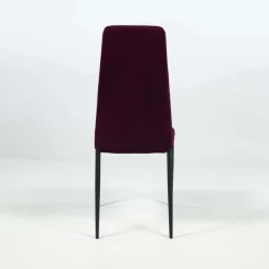 Europea Mirta Chaise de séjour moderne en tissu et pieds en métal* Chaise De Salle à Manger