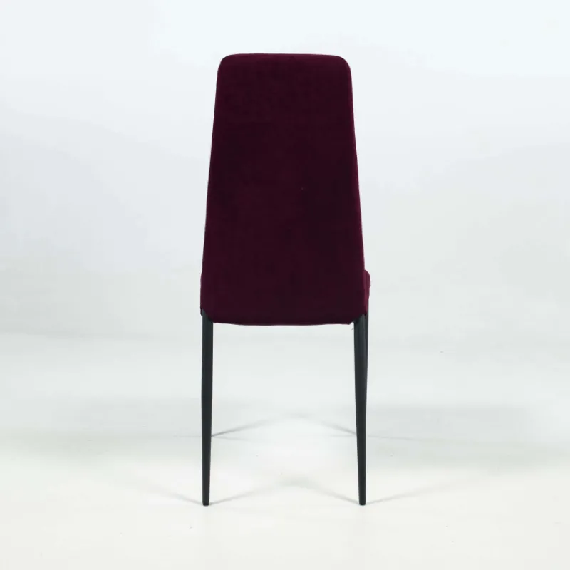 Europea Mirta Chaise de séjour moderne en tissu et pieds en métal* Chaise De Salle à Manger