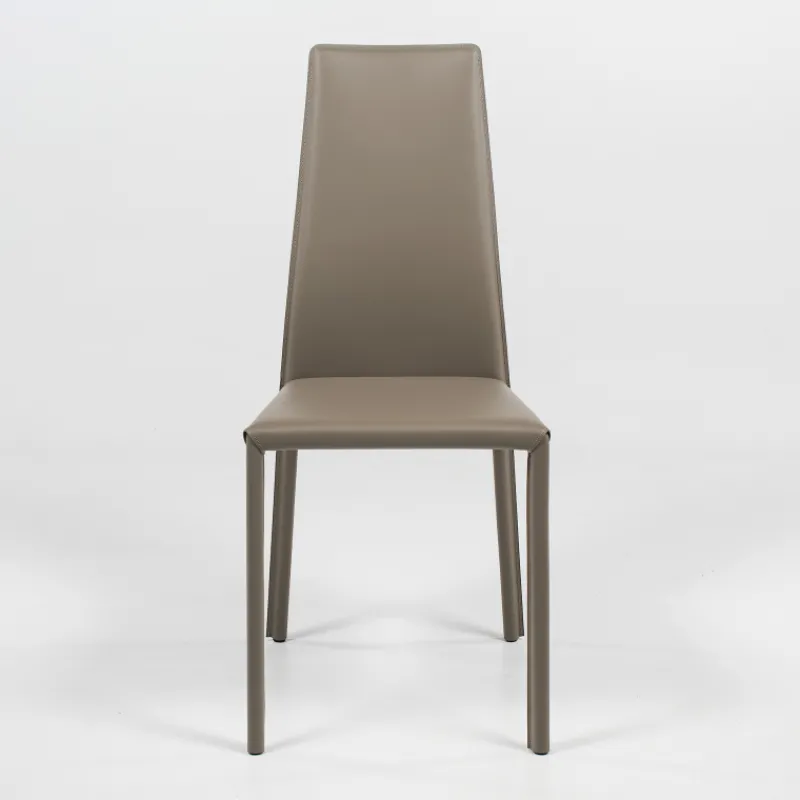 Airnova Monica Chaise de séjour italienne en croûte de cuir* Chaise De Salle à Manger