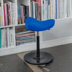 Varier Move ® Tabouret ergonomique réglable en tissu* Tabouret Snack (assise +/- 65 Cm)|Tabouret De Bar (assise +/- 80 Cm)