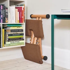 Varier Multi ® Siège de bureau ergonomique en tissu et bois* Chaise De Bureau|Chaise Salon
