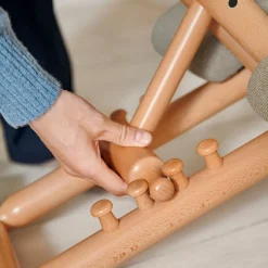 Varier Multi ® Siège de bureau ergonomique en tissu et bois* Chaise De Bureau|Chaise Salon
