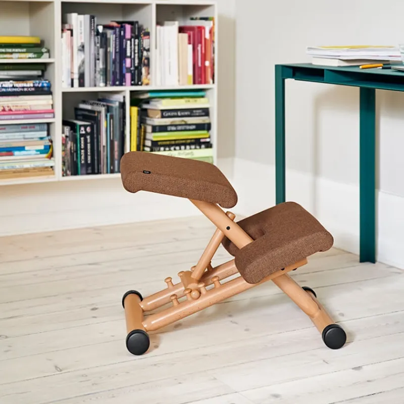 Varier Multi ® Siège de bureau ergonomique en tissu et bois* Chaise De Bureau|Chaise Salon