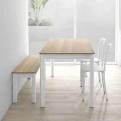 Cancio Multiplus Table sur mesure en stratifié pieds en métal* Table De Cuisine