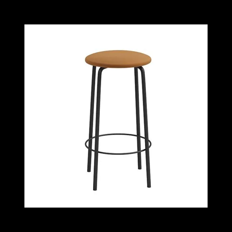 Perfecta Nantes Tabouret snack de cuisine sans dossier en métal et simili* Tabouret Snack (assise +/- 65 Cm)|Tabouret De Bar (assise +/- 80 Cm)