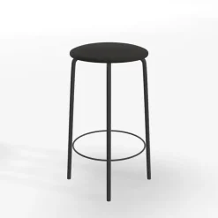 Perfecta Nantes Tabouret snack sans dossier assise en tissu rembourrée* Tabouret Snack (assise +/- 65 Cm)|Tabouret De Bar (assise +/- 80 Cm)