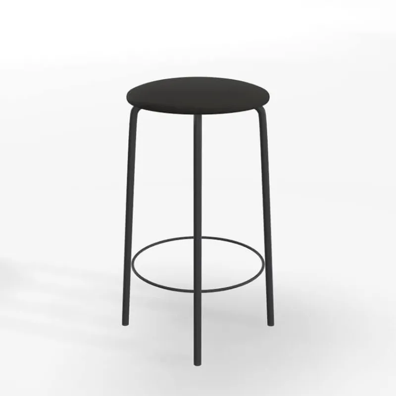 Perfecta Nantes Tabouret snack sans dossier assise en tissu rembourrée* Tabouret Snack (assise +/- 65 Cm)|Tabouret De Bar (assise +/- 80 Cm)