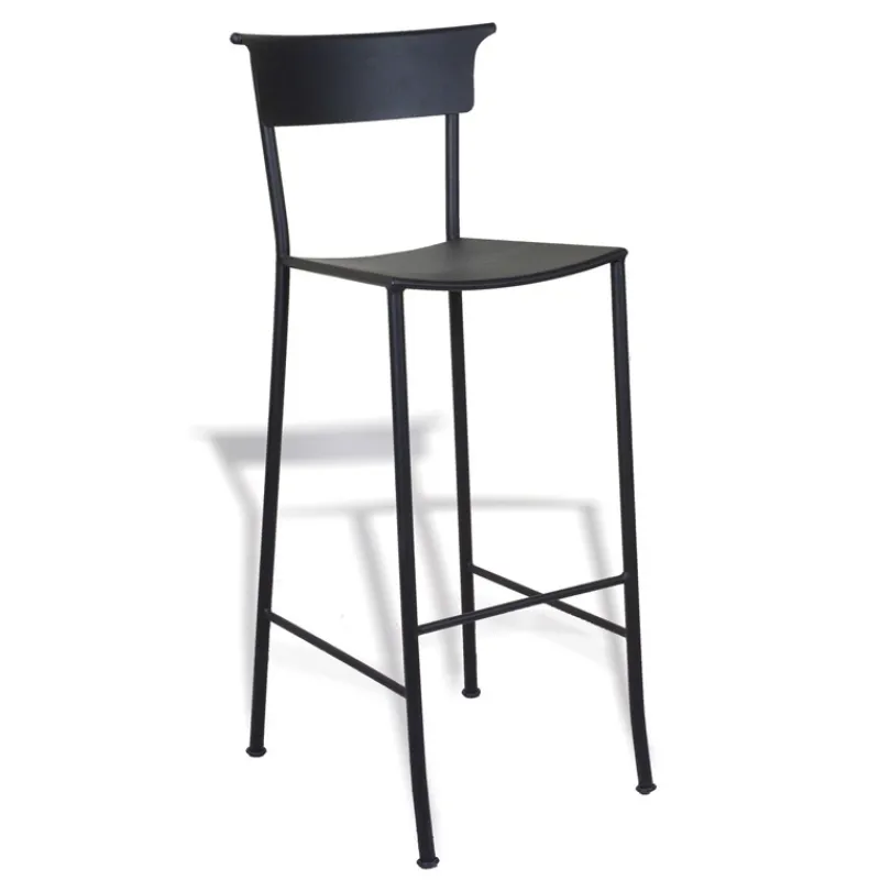 Jayso Napoles Tabouret provençal en acier* Tabouret Snack (assise +/- 65 Cm)|Tabouret De Bar (assise +/- 80 Cm)