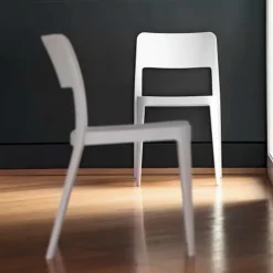 Midj Nené ® Chaise moderne en polypropylène* Chaise De Cuisine