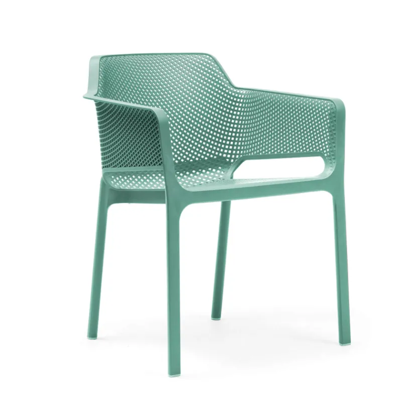Net Fauteuil de terrasse moderne en polypropylène* Chaise De Jardin|Fauteuil De Jardin