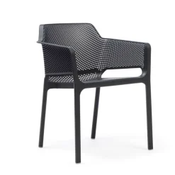 Net Fauteuil de terrasse moderne en polypropylène* Chaise De Jardin|Fauteuil De Jardin