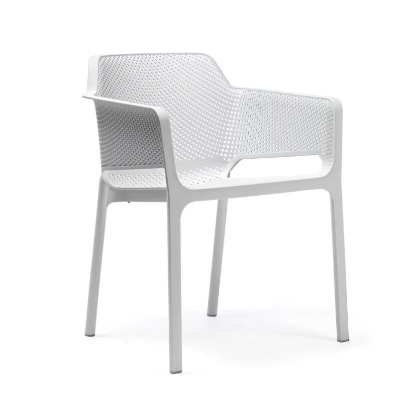Net Fauteuil de terrasse moderne en polypropylène* Chaise De Jardin|Fauteuil De Jardin