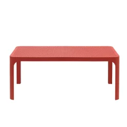 Net Table basse de jardin moderne avec plateau micro perforé 100 x 60 cm* Table De Jardin