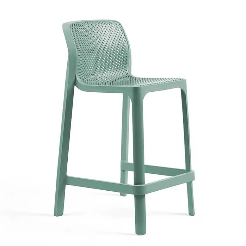 Net Tabouret haut empilable en polypropylène* Tabouret Snack (assise +/- 65 Cm)|Tabouret De Bar (assise +/- 80 Cm)