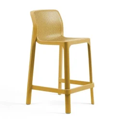 Net Tabouret haut empilable en polypropylène* Tabouret Snack (assise +/- 65 Cm)|Tabouret De Bar (assise +/- 80 Cm)