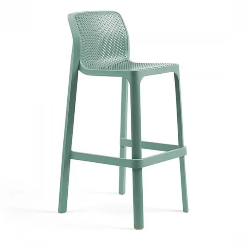 Net Tabouret haut empilable en polypropylène* Tabouret Snack (assise +/- 65 Cm)|Tabouret De Bar (assise +/- 80 Cm)
