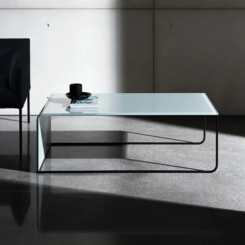 Sovet Italia Nido Sovet® Table basse gigogne en verre* Table De Salon