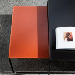 Sovet Italia Nido Sovet® Table basse gigogne en verre* Table De Salon