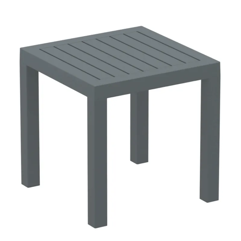 Ocean Side Table basse d’appoint carrée en résine pour jardin* Table De Jardin