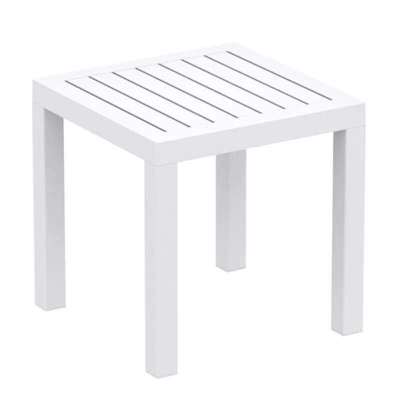 Ocean Side Table basse d’appoint carrée en résine pour jardin* Table De Jardin