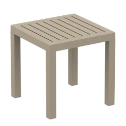 Ocean Side Table basse d’appoint carrée en résine pour jardin* Table De Jardin