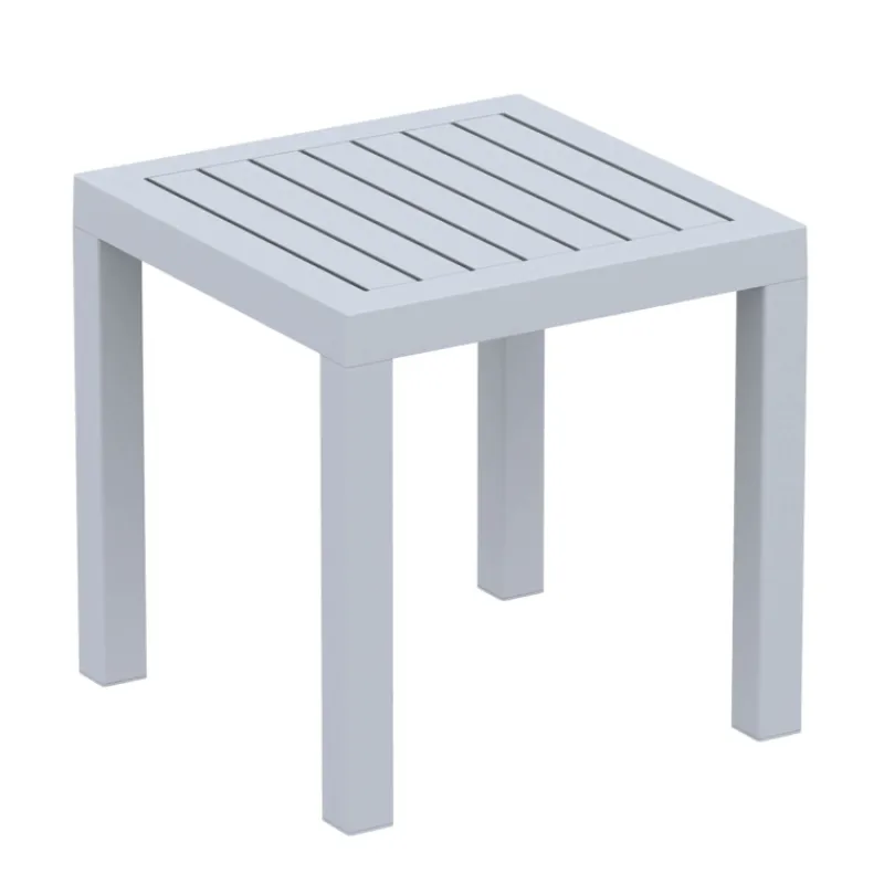 Ocean Side Table basse d’appoint carrée en résine pour jardin* Table De Jardin