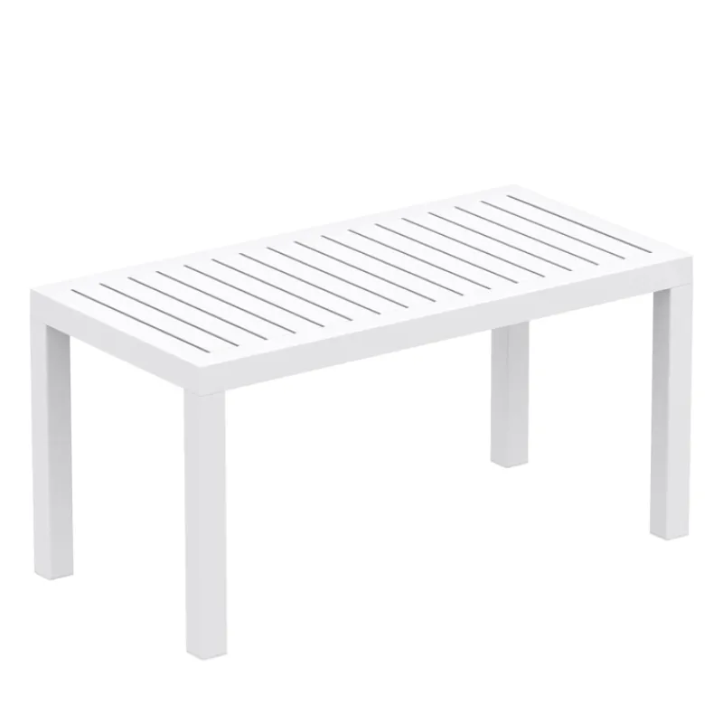 Ocean Table basse de jardin en résine rectangulaire* Table De Jardin
