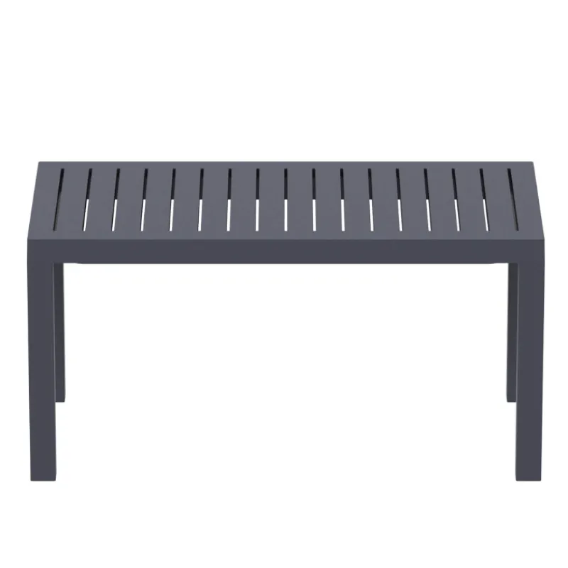 Ocean Table basse de jardin en résine rectangulaire* Table De Jardin