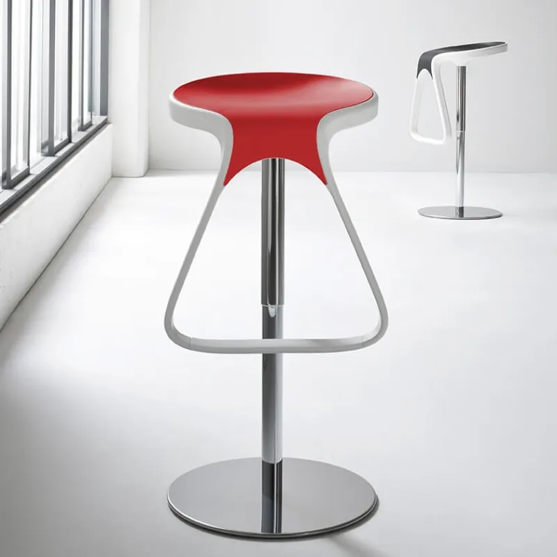Octo Tabouret design italien pivotant* Tabouret Snack (assise +/- 65 Cm)|Tabouret De Bar (assise +/- 80 Cm)