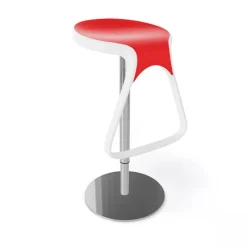 Octo Tabouret design italien pivotant* Tabouret Snack (assise +/- 65 Cm)|Tabouret De Bar (assise +/- 80 Cm)