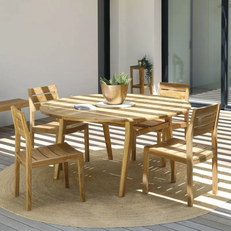 Medicis ODAChaise de jardin en teck massif* Chaise De Jardin