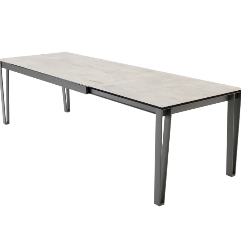 Cancio Okaso Table extensible moderne en céramique pieds en épingle* Table De Salle à Manger