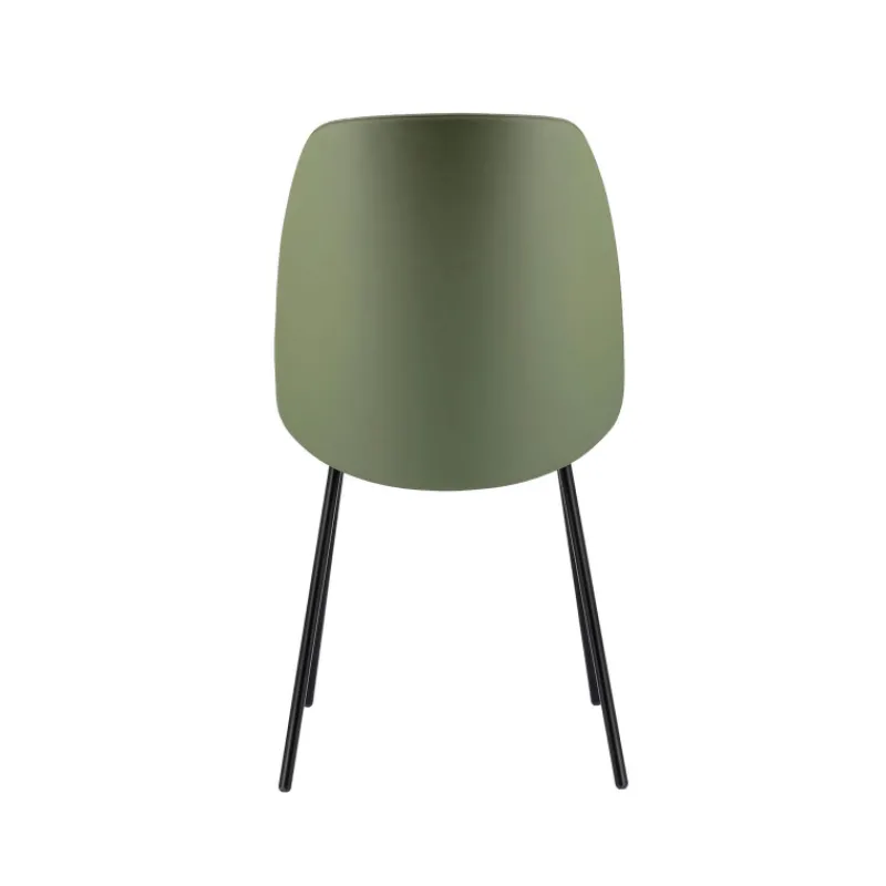 Perfecta Olivia Chaise tendance rembourrée en simili avec pieds en métal* Chaise De Cuisine|Chaise De Salle à Manger