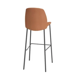 Perfecta Olivia Tabouret de bar tendance rembourré en simili* Tabouret De Bar (assise +/- 80 Cm)