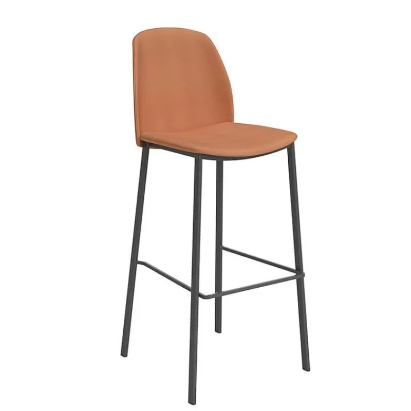 Perfecta Olivia Tabouret de bar tendance rembourré en simili* Tabouret De Bar (assise +/- 80 Cm)