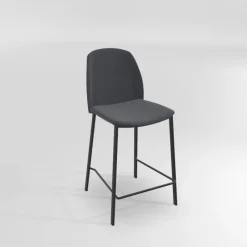 Perfecta Olivia Tabouret snack moderne en tissu* Tabouret Snack (assise +/- 65 Cm)|Tabouret De Bar (assise +/- 80 Cm)