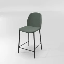 Perfecta Olivia Tabouret snack moderne en tissu* Tabouret Snack (assise +/- 65 Cm)|Tabouret De Bar (assise +/- 80 Cm)