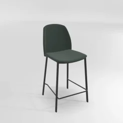 Perfecta Olivia Tabouret snack moderne en tissu* Tabouret Snack (assise +/- 65 Cm)|Tabouret De Bar (assise +/- 80 Cm)