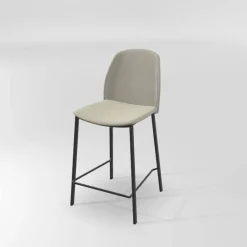 Perfecta Olivia Tabouret snack moderne en tissu* Tabouret Snack (assise +/- 65 Cm)|Tabouret De Bar (assise +/- 80 Cm)