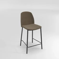 Perfecta Olivia Tabouret snack moderne en tissu* Tabouret Snack (assise +/- 65 Cm)|Tabouret De Bar (assise +/- 80 Cm)