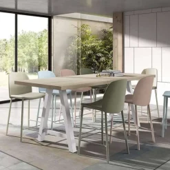 Perfecta Olivia Tabouret snack tendance en simili rembourré* Tabouret Snack (assise +/- 65 Cm)|Tabouret De Bar (assise +/- 80 Cm)